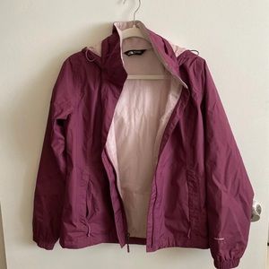 The North Face raincoat